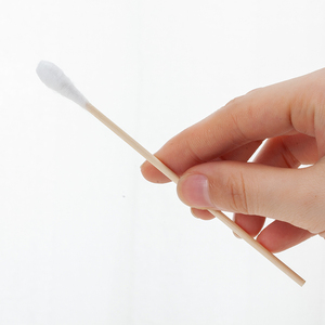 12cm棉签脱脂棉棒一次性长大棉签伤口清洁棉无菌美容院皮肤管理用