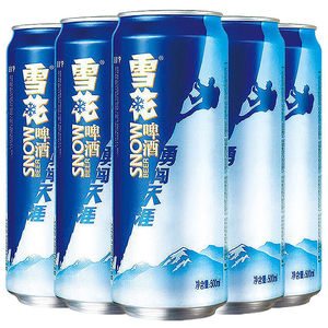 雪花纯生啤酒500ml