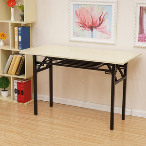 简易折叠桌子办公桌会议桌长条桌培训桌课桌电脑桌可折叠学习桌子