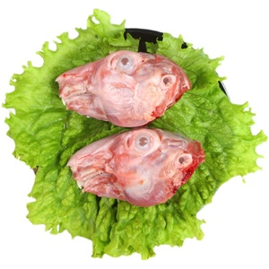 鲜冻兔头 新鲜冷冻 鲜兔头 兔子头 兔脑壳 生兔头 整箱20斤 包邮