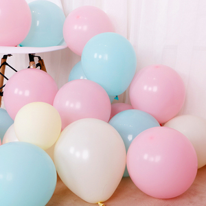 5寸10寸12寸18寸汽球活动装饰幼儿园布置儿童生日玛卡龙气球100个