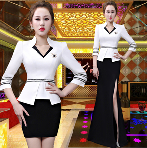 总店透明晚礼服性感连衣裙修身v领长裙公主ktv工作服透视mo夏茉148