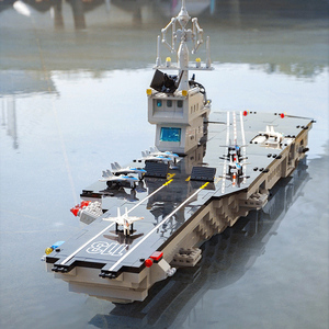 乐高积木航空母舰辽宁号军舰模型大型男孩子高难度拼装玩具益智力