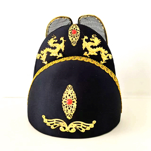 洛潇赋明制翼善冠原创乌纱帽折上巾汉服婚礼古代皇帝