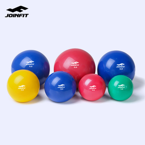 joinfit健身球瑜伽灌沙球手球PVC实心球瘦身软式重力球运动球康复