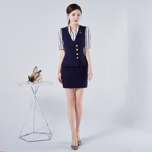 ktv公主服酒店工作制服dj女少爷服春夏新款修身酒吧夜店模特佳丽m