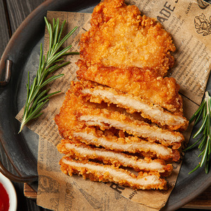 美好卡兹脆鸡排鸡肉半成品油炸冷冻鸡块炸鸡10片空气炸锅食材鸡扒