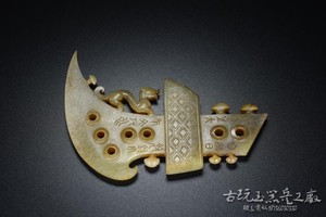 和田玉的斧头