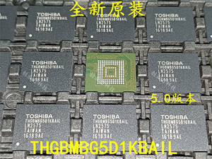 全新EMMC THGBMBG5D1KBAIL BG5D 5D1K现货供应 4GB字库5.0版本
