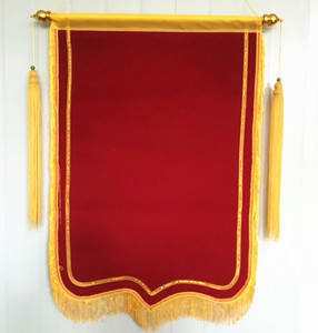 平绒布定做锦旗