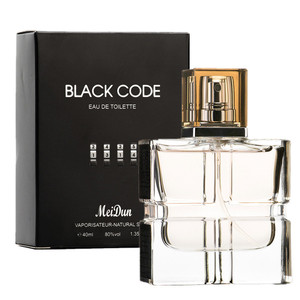 美顿黑色密码香水blac codek男士古龙香水持久清新淡香水40ml