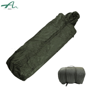 2.86KG 01式 可拆卸 军绿色大衣式成人户外野营寒区睡袋温区睡袋