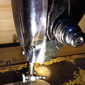 老y式缝纫机家用老式脚踩缝纫机配件 挑线簧弹簧 勾线簧挑线弹簧