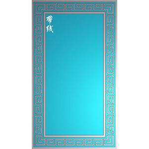 回纹矩形边框回纹边框精雕图边框浮雕图边框雕刻图边框万字纹边框