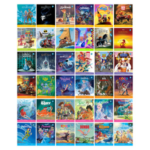 朗文培生迪士尼绘本分级阅读1-6阶全套 英文原版进口 Disney Kids Readers Level 1 2 3 4 5 6冰雪奇缘儿童经典皮克斯动画故事