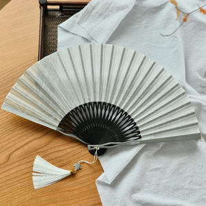 铝合金折扇男女通用中国风随身汉服搭配拍照道具扇风送男朋友流苏