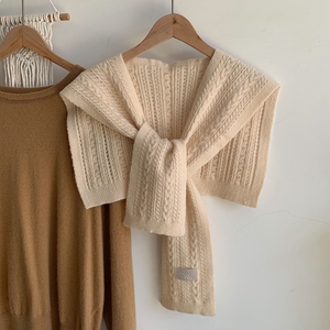 针织打结披肩韩国