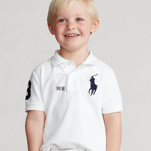 00世纪之门00淘宝现货包邮 美国正品polo ralph lauren男童短袖圆领