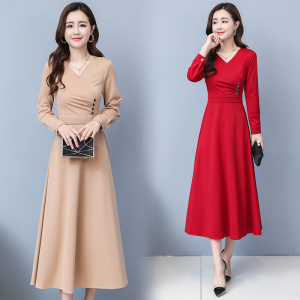 唯品会特卖专柜正品牌折扣店女装清仓剪标秋季气质高档大牌连衣裙