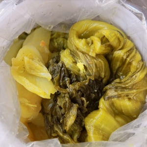 揭西咸菜农家自制包心腌制芥菜潮汕客家特产散称食用农品500g真空