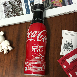 2019日本可口可乐城市铝瓶 coca-cola京都城市限定版