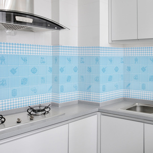 厨房防油贴纸防水自粘台面保护膜墙纸防水耐高温灶台用墙贴瓷砖贴