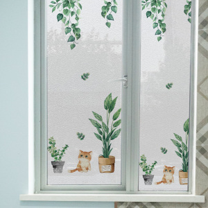 8085人付款天猫玻璃贴纸磨砂窗户浴室卫生间防走光防窥遮光窗贴纸贴膜