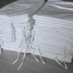 加密白色床单被套加厚纯棉酒店宾馆床上用品单件足浴医院医用被罩