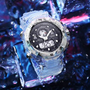 手表透明表盘男士