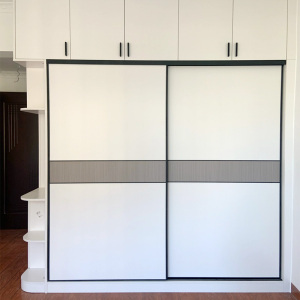 衣柜门定制推拉滑移门玻璃