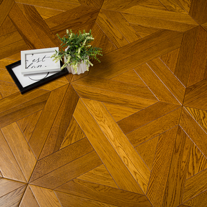 檩盛 橡木方块拼花多层实木复合木地板家用卧室厂家直销巴洛克风