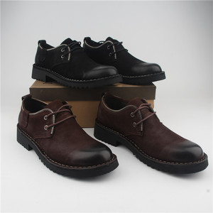 男皮鞋外贸清仓断码处理真皮