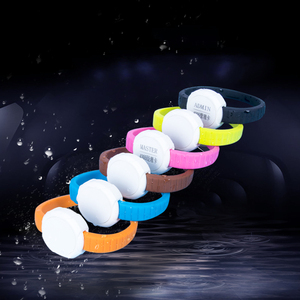 新款浴场塑料手环桑拿数字号码手牌洗浴更衣柜耐用感应芯片手圈链