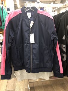 Gap专柜采购 女装秋装新款棒球领女式飞行员夹克外套 493235