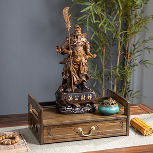 佛像底座加高供奉台关公财神爷摆台摆件托架小型桌面佛台神台贡台