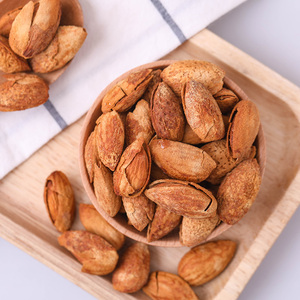 新疆坚果炒货手剥巴旦木巴塔木孕妇期休闲零食奶油味500g散装称斤