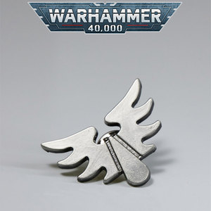 战锤40k周边 圣血天使 专属金属胸针徽章 正版现货周边 男生礼物