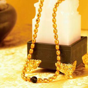 艾灸石项链慈华臻品