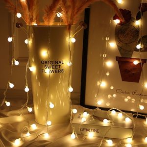 LED彩灯闪灯串灯满天星星灯房间卧室布置圆球婚庆圣诞节日装饰灯