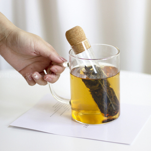 创意玻璃管茶漏滤茶器创意茶叶过滤器茶包袋懒人泡茶神器办公室茶