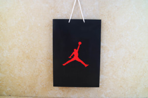 weiwei27203564淘宝nk08 aj 乔丹 阿迪牛皮纸袋子 手提袋购物礼品袋