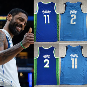 凯里欧文2号球衣独行侠篮网11号城市版篮球服kyrie irving jersey