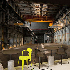 墙壁装饰工厂风