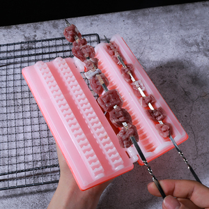 烧烤穿串神器 肉串羊肉串烤串穿肉器串串快速穿机肉商用串用具