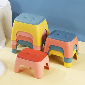 塑料儿童凳子沙发椅子家用浴室洗澡防滑矮凳垫脚凳宝宝小板凳新款