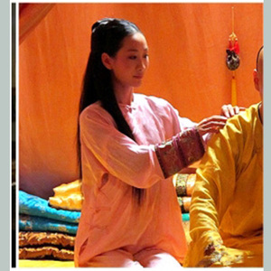 男女古装睡衣甄嬛传侍寝内衣清朝皇帝嫔妃套装绣花睡衣