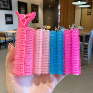 空气刘海卷发筒神器定型夹懒人发根蓬松夹子不伤发八字卷发夹韩式