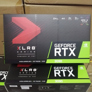 国行pny rtx 3090 24gb 电竞游戏 xlr8 rgb 高频三年保全新显卡