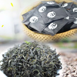 新茶明前绿茶h 早春特级峨眉毛峰茶500g峨眉山绿毛峰4g 125袋