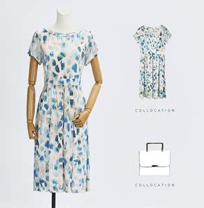 00wxylksx淘宝舒朗新品女装连衣裙sp1l17国内代购2019春季新款专柜